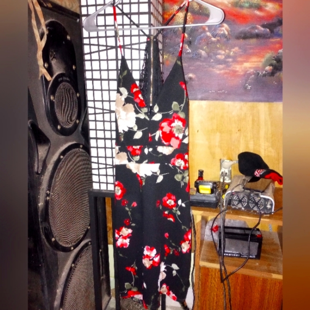 Floral formal dress